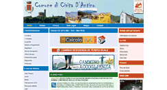 Desktop Screenshot of comune.civitadantino.aq.it